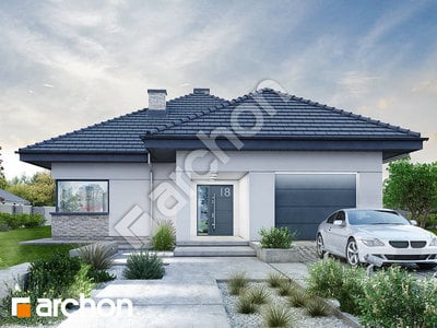 Проєкт будинку ARCHON+ БУДИНОК В РЕНКЛОДАХ 2 