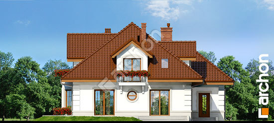 Дворовой фасад Дом в бергамотах (Г2) вер.2