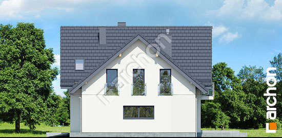 Боковой фасад Дом в медовниках 3