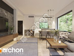 Проект будинку ARCHON+ Будинок в медовниках 3 денна зона (візуалізація 1 від 3)