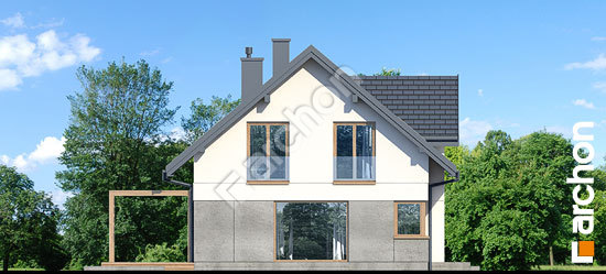 Бочний фасад Будинок в комміфорах 14 (Е)