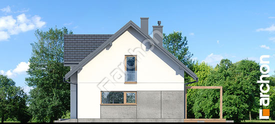 Бочний фасад Будинок в комміфорах 14 (Е)