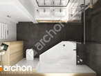 Проект будинку ARCHON+ Будинок в комміфорах 14 (Е) візуалізація ванни (візуалізація 3 від 4)