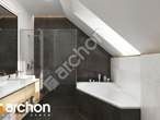 Проект дома ARCHON+ Дом в коммифорах 14 (Е) визуализация ванной (визуализация 3 вид 2)