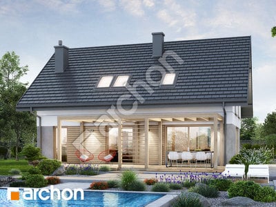 Проект дома ARCHON+ Дом в коммифорах 14 (Е) 