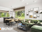 Проект будинку ARCHON+ Будинок в комміфорах 14 (Е) денна зона (візуалізація 1 від 3)