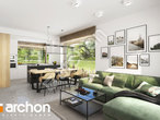 Проект будинку ARCHON+ Будинок в комміфорах 14 (Е) денна зона (візуалізація 1 від 6)