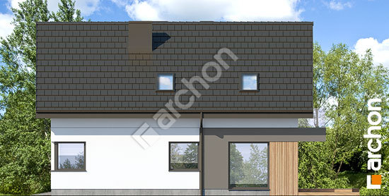 Бочний фасад Будинок в стрелітціях 2 (Г)