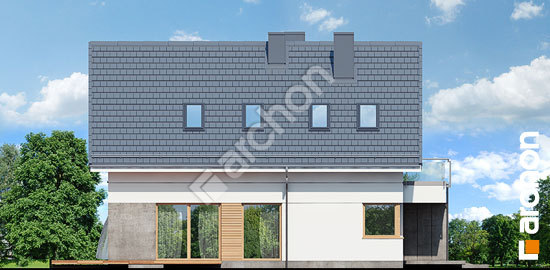 Бочний фасад Будинок під хікорою 3