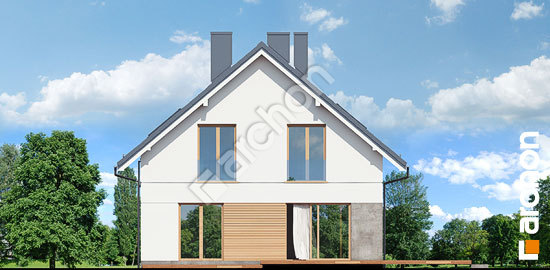 Дворовий фасад Будинок під хікорою 3