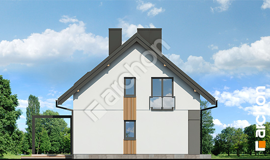 Боковой фасад Дом в малиновках 11 вер. 2