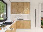 Проект будинку ARCHON+ Будинок в малинівці 11 вер. 2 візуалізація кухні 1 від 3