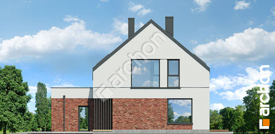 Бочний фасад Будинок в агапантах 3 (E) ВДЕ