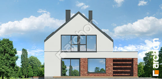 Бочний фасад Будинок в агапантах 3 (E) ВДЕ