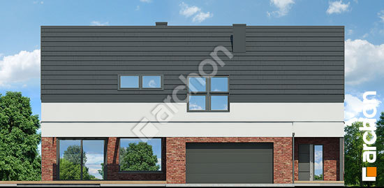 Передній фасад Будинок в агапантах 3 (E) ВДЕ