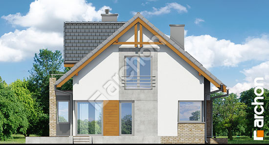 Бочний фасад Будинок під лічі 4