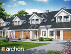 Проект будинку ARCHON+ Будинок в клематисах 7 (С) вер. 3 візуалізація усіх сегментів