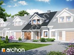Проект дома ARCHON+ Дом в клематисах 7 (С) вер. 3 