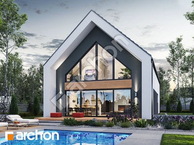 Проєкт будинку ARCHON+ Будинок в папаверах 5 (Г) 