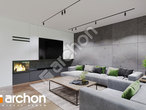 Проект дома ARCHON+ Дом в папаверах 5 (Г) дневная зона (визуализация 1 вид 2)