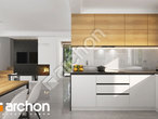 Проект будинку ARCHON+ Будинок під ціцербітою (Б) візуалізація кухні 1 від 2