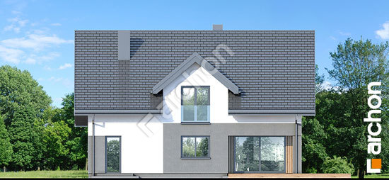 Дворовой фасад Дом в изопируме 15 (Е)