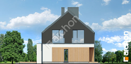 Бочний фасад Будинок в малинівці 32