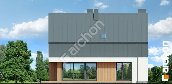 Дворовой фасад Дом в малиновках 32