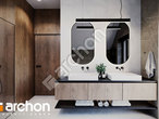 Проект будинку ARCHON+ Будинок в малинівці 32 візуалізація ванни (візуалізація 3 від 1)