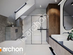 Проект будинку ARCHON+ Будинок в малинівці 32 візуалізація ванни (візуалізація 3 від 2)
