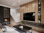 Проект будинку ARCHON+ Будинок в малинівці 32 денна зона (візуалізація 1 від 1)
