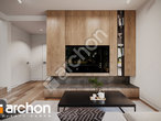 Проект будинку ARCHON+ Будинок в малинівці 32 денна зона (візуалізація 1 від 2)