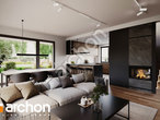 Проект будинку ARCHON+ Будинок в малинівці 32 денна зона (візуалізація 1 від 3)