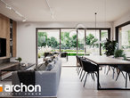 Проект будинку ARCHON+ Будинок в малинівці 32 денна зона (візуалізація 1 від 5)
