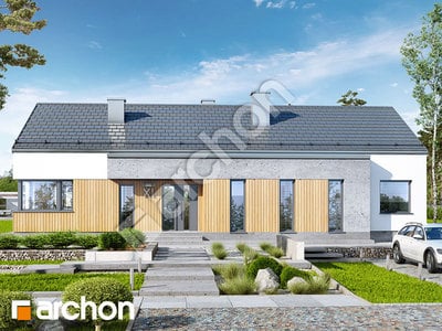 Проект дома ARCHON+ Дом под пеней 2 