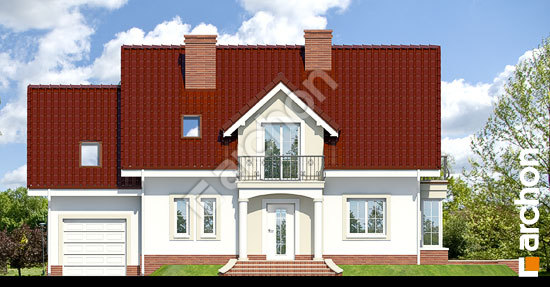 Передній фасад Будинок у вербені 2 вер. 2