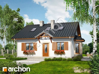 Проект дома ARCHON+ Дом в ягодах (ПД) вер. 2 