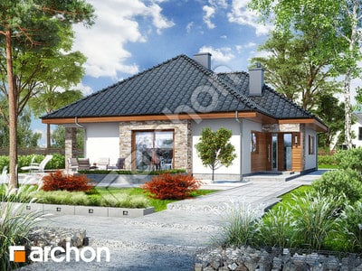 Проєкт будинку ARCHON+ Будинок в ламбертах 