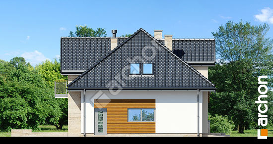 Бочний фасад Будинок в калатеях 6