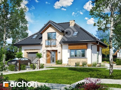 Проект дома ARCHON+ Дом в калатеях 6 