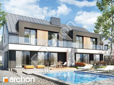 Проєкт будинку ARCHON+ Будинок в клематисах 29 (Р2) 