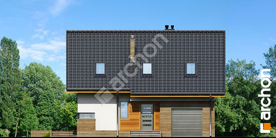 Передний фасад Дом под личи вер.2