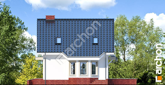 Боковой фасад Дом в перловнике 2 (Г2)