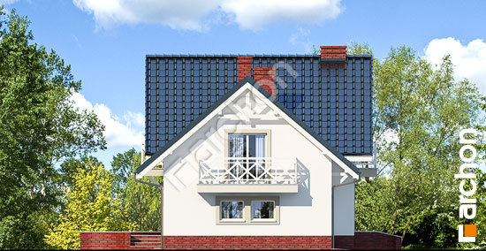 Боковой фасад Дом в перловнике 2 (Г2)