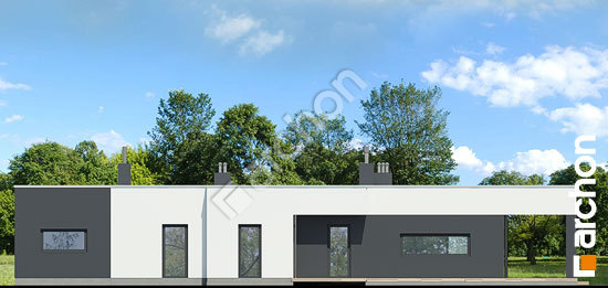 Дворовой фасад Дом в пеперомиях (Г)