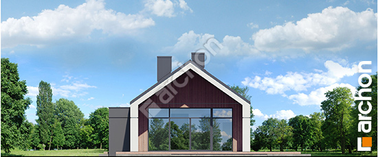 Боковой фасад Дом в анемонах 2