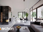 Проект будинку ARCHON+ Будинок в анемонах 2 денна зона (візуалізація 1 від 3)