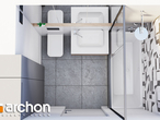 Проект будинку ARCHON+ Будинок в фіалках 2 (Р2Б) візуалізація ванни (візуалізація 3 від 4)