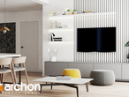 Проект будинку ARCHON+ Будинок в фіалках 2 (Р2Б) денна зона (візуалізація 1 від 7)