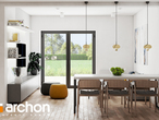 Проект дома ARCHON+ Дом в фиалках 2 (Р2Б) дневная зона (визуализация 1 вид 2)